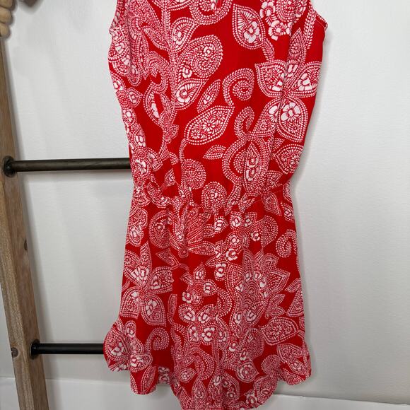 Show Me Your Mumu Riri Aquarius Red Paisley Jumper Size Medium - Picture 7 of 9